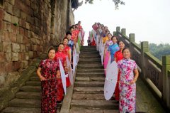 四川国际文化旅游节南溪分会场惊现中华旗袍文化