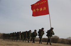 四子王旗边防大队机动中队从严强化实训