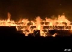 天津港大火面积超一千平米 尚未发现人员伤亡