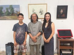 高振海钢笔画《美国加州印象》亮相“洛杉矶当代艺术邀请展”