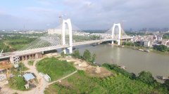 中铁十七局四公司承建的贵港青云大桥成功合拢