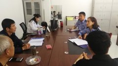 陕西绥德:交警走进辖区“两客一危”企业开展约谈教育