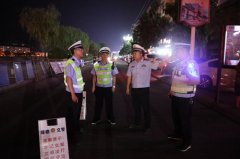 陕西绥德:交警周末夜查不停歇 重拳整治3+N